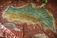 2018_Lemberg Karte gemalt an Mauer